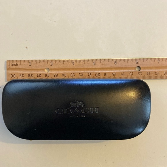 COACH Black Eyeglasses Case - Picture 5 of 9